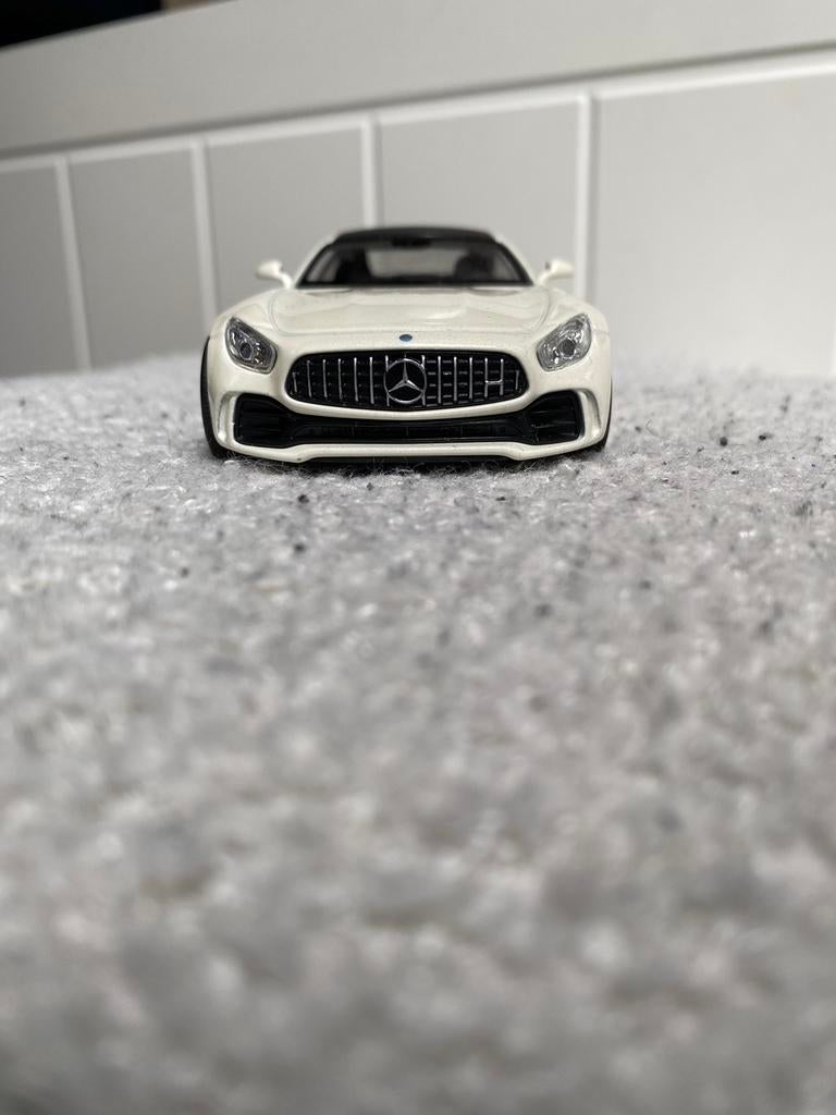 Mercedes metalen speelgoed auto, Ophalen, Zo goed als nieuw