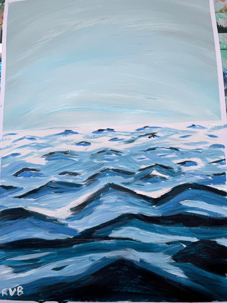 Blue wave rvb, Ophalen of Verzenden