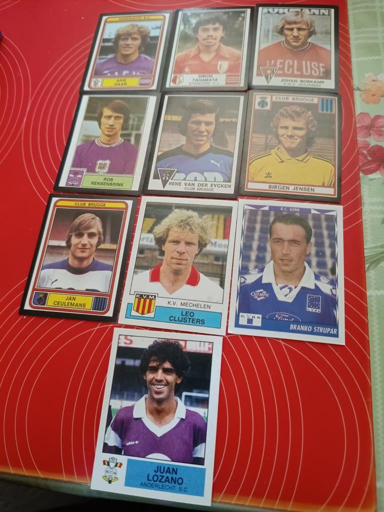 Stickers Lot 10 Vedetten 2008 en 2019/20, Ophalen of Verzenden
