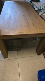 Grote eettafel, Huis en Inrichting, Ophalen, Gebruikt, 100 tot 150 cm, Eikenhout