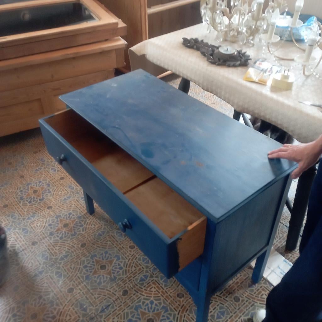 Commode, Maison & Meubles, 1 ou 2 tiroirs, Enlèvement, Utilisé, Chêne