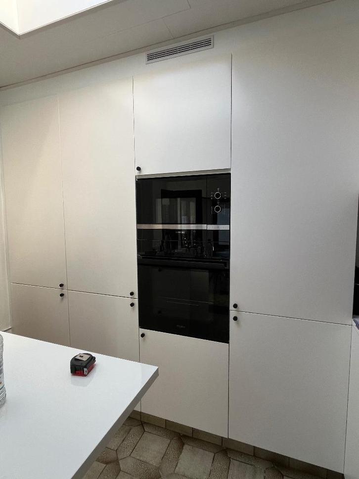 Keukenkasten-wit-metod Ikea, Huis en Inrichting, Keuken | Complete keukens, Zo goed als nieuw, Enkelwandige keuken, Wit, Kunststof