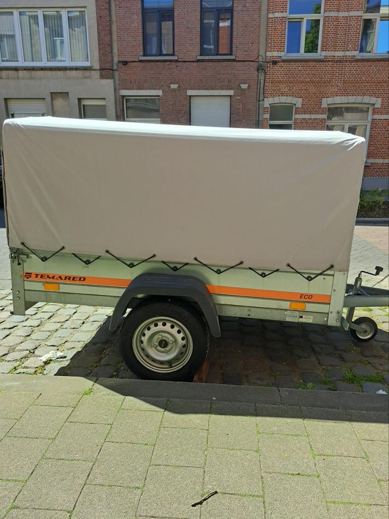 Gesloten aanhangwagen 750kg., Autos : Divers, Remorques, Enlèvement