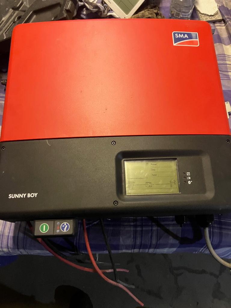 Omvormer SMA SunnyBoy voor zonnepanelen, Ophalen, Gebruikt, Overige typen, 200 wattpiek of meer