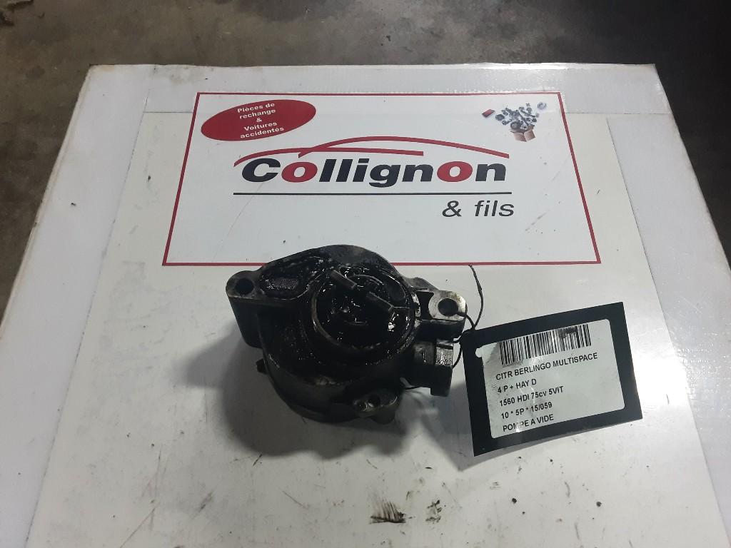 VACUUM POMPE Berlingo Cinqspace, Multispace (D1562A), Citroën, Mevr. I. Hauben, Utilisé, Rue de l'Espoir 34 34
4030  GRIVEGNÉE, BE