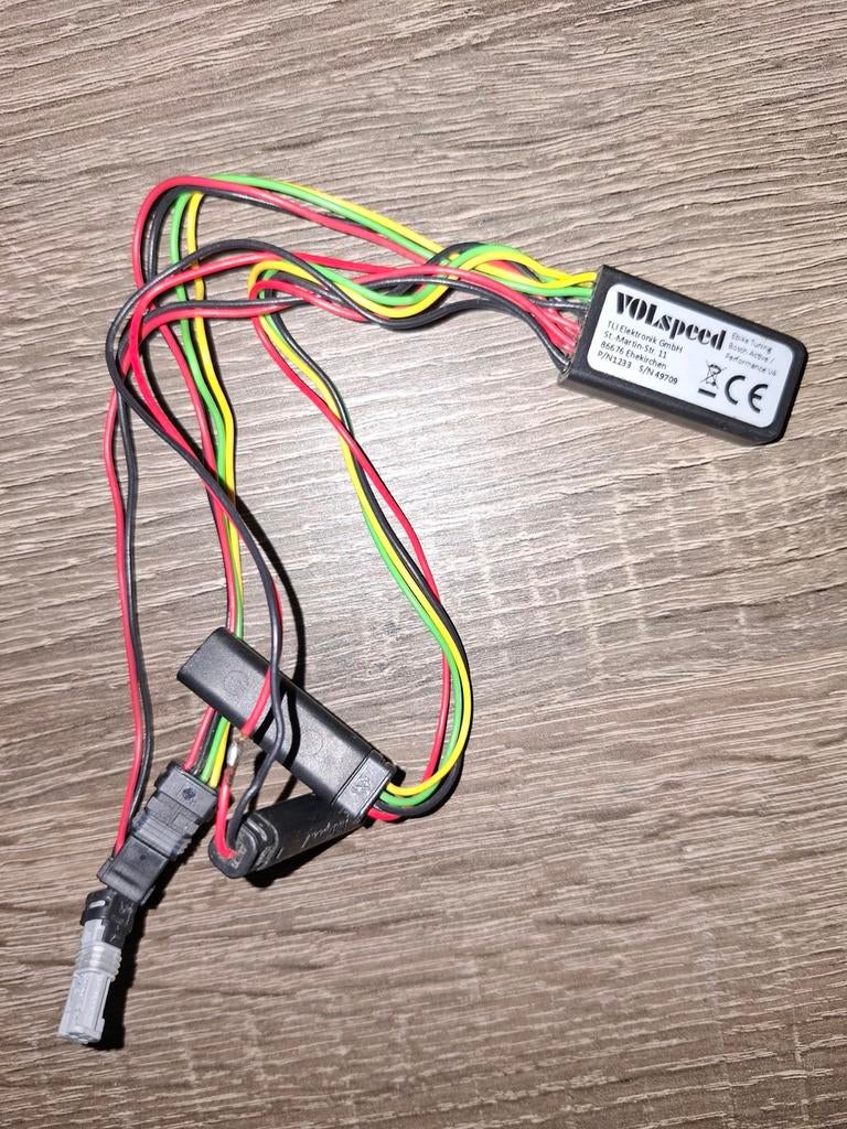 Chip VOLSPEED voor fiets met BOSH PERFORMANCE LINE motor., Ophalen