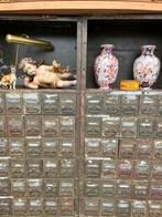 Industriële vintage metalen xl ladekasten, Ophalen