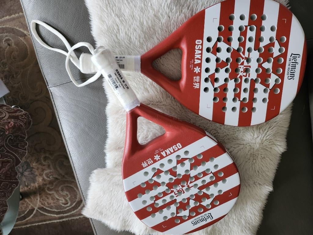 2 padel rackets (osaka) biermerk Liefmans, Sport en Fitness, Overige Sport en Fitness, Ophalen of Verzenden, Nieuw