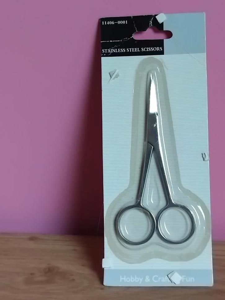 Nieuwe RVS Hobbyschaar – Ideaal voor fijn knutselwerk, Hobby en Vrije tijd, Knutselen, Nieuw, Knutselwerk, Ophalen