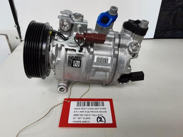 COMPRESSEUR CLIMATISATION Golf VIII (CD1) (3Q0816803D), Autos : Pièces & Accessoires, Climatisation & Chauffage, Volkswagen, Utilisé