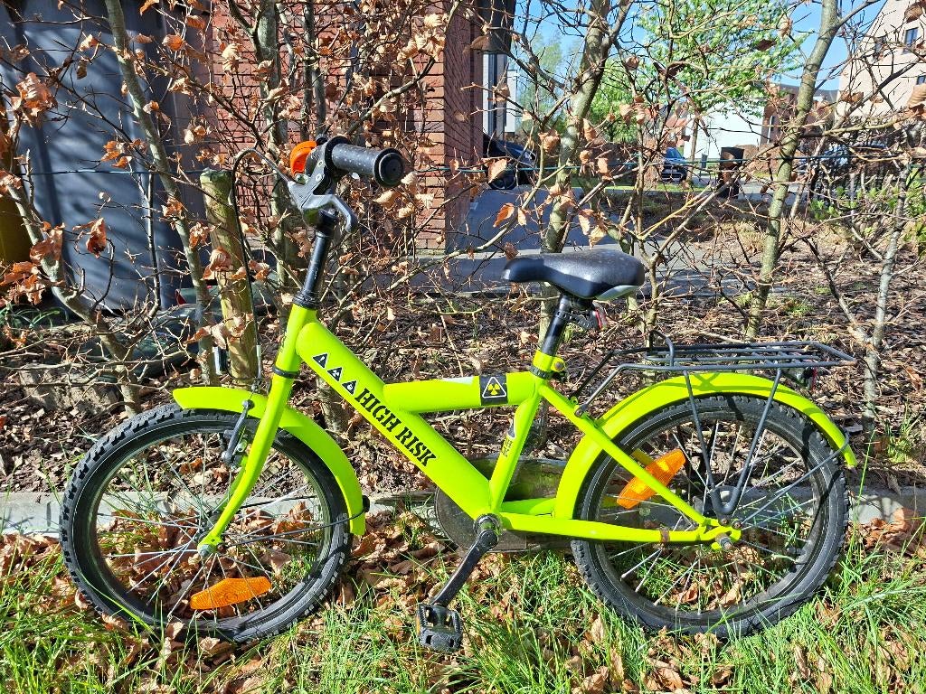 Kinderfiets 18 inch terugtraprem, Fietsen en Brommers, Fietsen | Kinderfietsjes, Ophalen, Gebruikt, 16 tot 20 inch