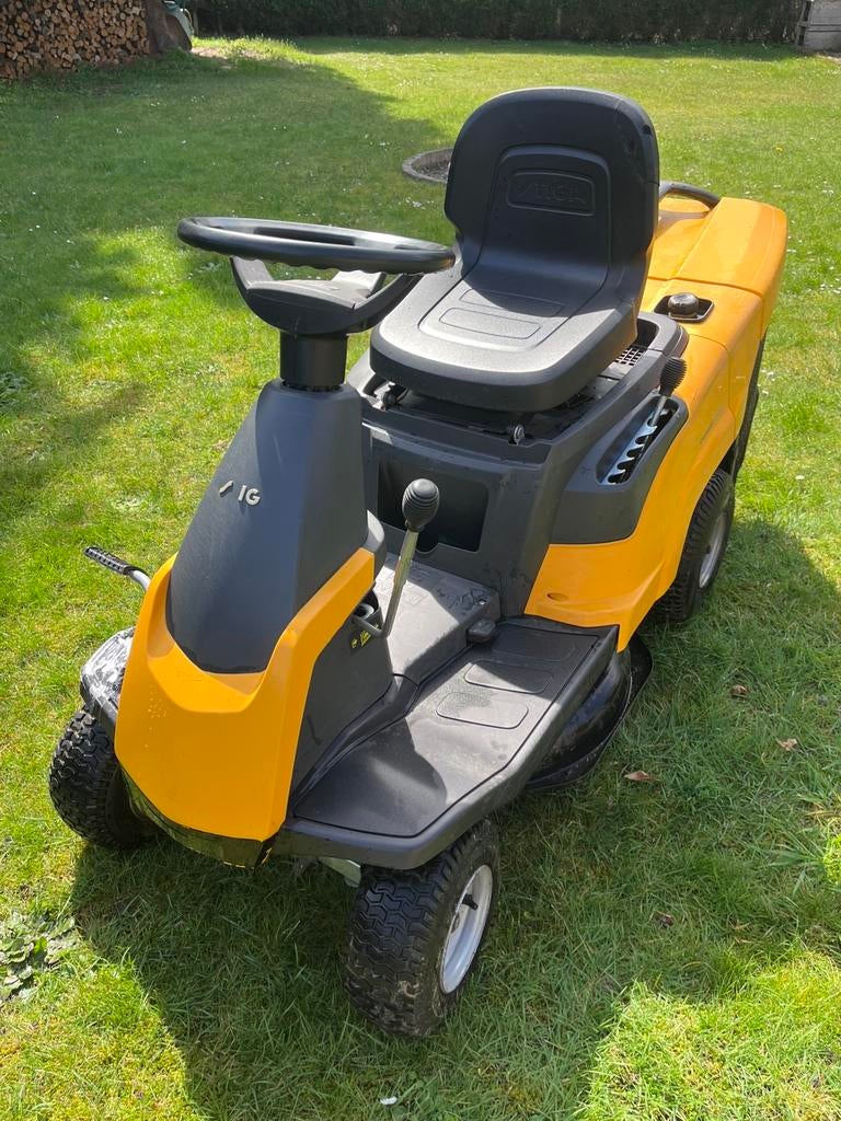 Stiga zitmaaier te koop, Ophalen, Gebruikt, Opvangzak