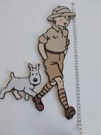 Déco murale Tintin et Milou, Collections, Enlèvement, Tintin, Comme neuf, Statue ou Figurine
