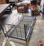 Bed Auping, Huis en Inrichting, Slaapkamer | Bedden, Ophalen, 90 cm, Eenpersoons, Zwart