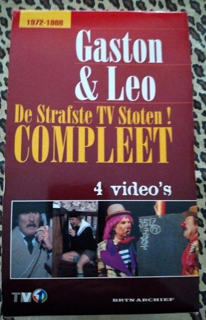 de starfste tv stoten ! van gaston en leo, Cd's en Dvd's, Dvd's | Cabaret en Sketches, Zo goed als nieuw, Tv-programma of Sketches