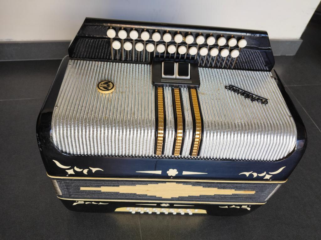 Magnifique accordéon biélorusse Garmoshka vintage, Enlèvement, Utilisé
