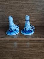 Kaarsenpannetjes, Overige materialen, Blauw, Ophalen of Verzenden, Zo goed als nieuw