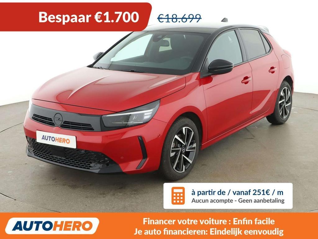 Opel Corsa 1.2 Turbo Mild-Hybrid GS (bj 2024, automaat), Auto's, Stof, Gebruikt, 1199 cc, Lichtsensor
