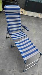 Crespo ligstoel met hoofdsteun en voetbank, Ophalen