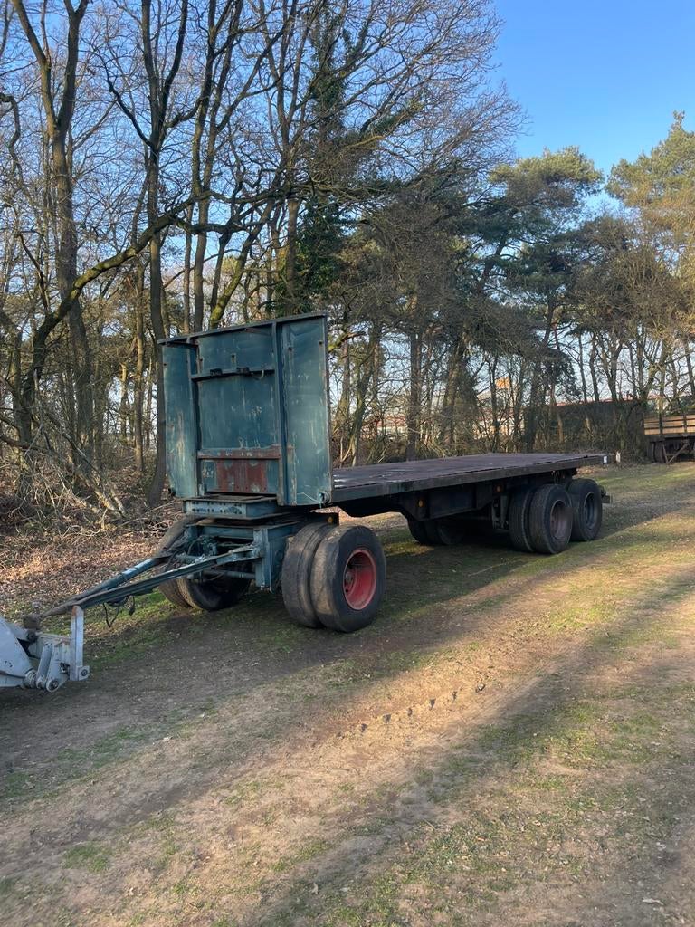 Goede platte wagen balenwagen, Zakelijke goederen, Landbouw | Onderdelen | Banden, Velgen en Assen, Ophalen