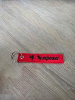 Knolpower sleutelhanger, Ophalen