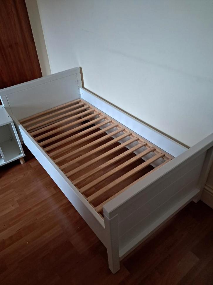 Meegroeibed baby-kleuter 70cm x140xm, Enfants & Bébés, Chambre d'enfant | Lits, Utilisé, Moins de 140 cm, 70 à 85 cm, Sommier à lattes