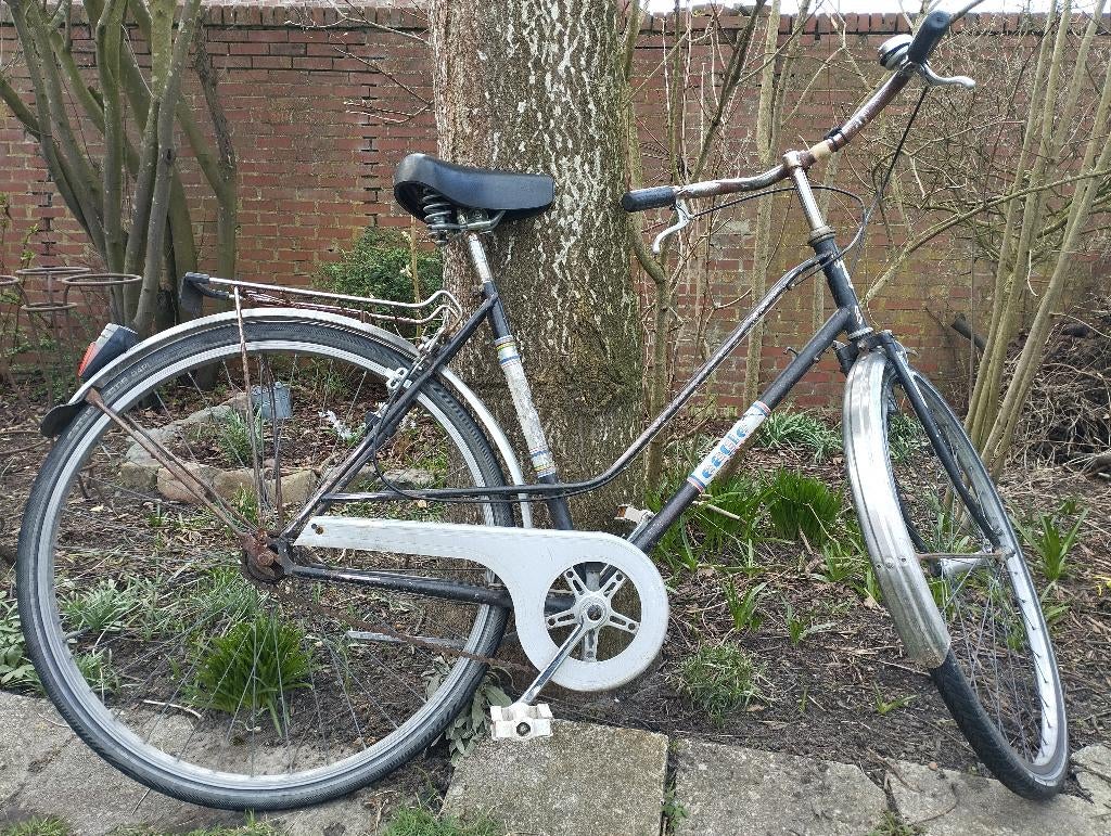 Retro damesfiets, Fietsen en Brommers, Fietsen | Dames | Damesfietsen, Gebruikt, Overige merken, Ophalen