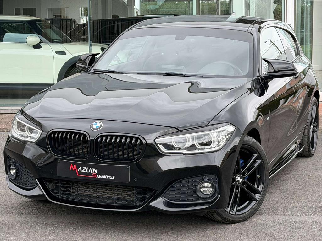 BMW 1 Serie 116 d * Pack M * Full Black * Maxton Design * LE, Autos, BMW, Euro 6, Entreprise, Noir, Tissu