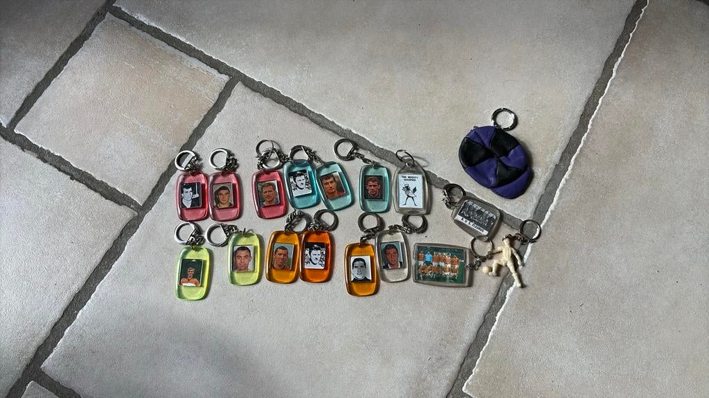 Voetbal sleutelhangers Rizla, Ophalen of Verzenden, Gebruikt, Sport