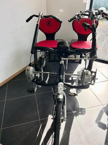 fun2go Van Raam duofiets met ondersteuning en garantie beschikbaar voor biedingen