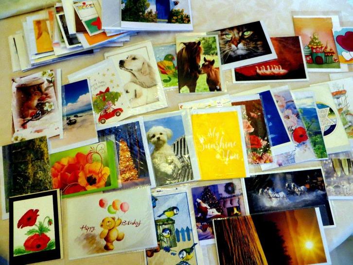 assortiment blanco 100 postkaarten !!, Hobby en Vrije tijd, Overige Hobby en Vrije tijd, Nieuw, Ophalen of Verzenden