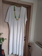 Wit tetrakleedje(katoen) XL/XXL zonder ketting, Kleding | Dames, Ophalen of Verzenden, Zo goed als nieuw, Wit