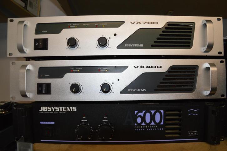 8 VERSCHILLENDE VERSTERKERS TE KOOP (GEEN LOT), Audio, Tv en Foto, Versterkers en Ontvangers, Gebruikt, Overige systemen, 120 watt of meer