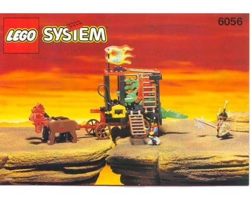 LEGO Knights 6056 Le chariot du dragon (1993), Enfants & Bébés, Jouets | Duplo & Lego, Comme neuf, Lego, Ensemble complet, Enlèvement ou Envoi
