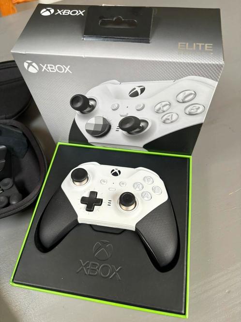 Witte xbox elite series 2 controller, Consoles de jeu & Jeux vidéo, Consoles de jeu | Xbox | Accessoires, Comme neuf, Contrôleur