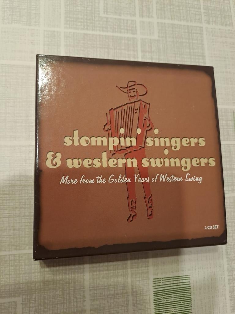 Stompin' singers & western swingers 4cd box, Ophalen of Verzenden