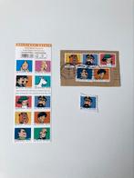 Tintin feuillet de 10 timbres neufs + 6, Tintin