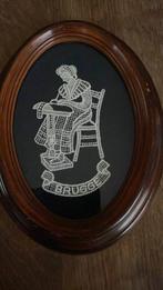 Kader met brugse kant, Antiek en Kunst, Ophalen of Verzenden