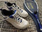 Squash set raket shoes + bal, Sports & Fitness, Comme neuf, Raquette, Enlèvement, Avec housse