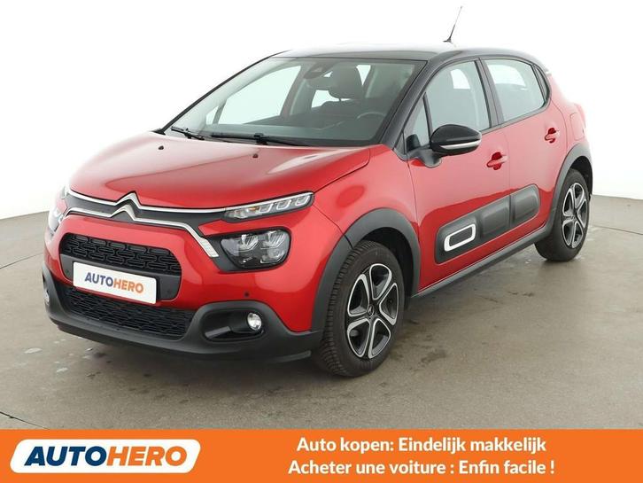 Citroën C3 1.2 PureTech Shine (bj 2022, automaat), Auto's, Citroën, Te koop, C3, ABS, Achteruitrijcamera, Airbags, Android Auto