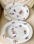 2 antieke “Meissen” ovale schotels, Antiek en Kunst, Ophalen