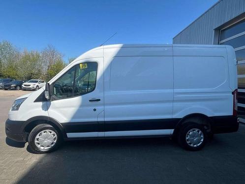 Ford Transit (bj 2021), Auto's, Bestelwagens en Lichte vracht, Te koop, Ford, Diesel, 2 deurs, Handgeschakeld, Wit, Zwart, Stof