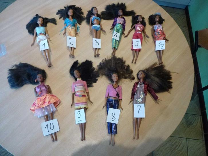 Barbies métisses, Verzamelen, Poppen, Zo goed als nieuw, Pop, Ophalen of Verzenden