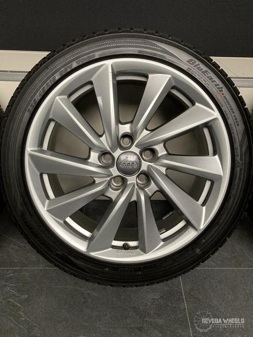 18” Audi A5 / S5 sport velgen + winterbanden 5x112 225/45/18, Auto-onderdelen, Banden en Velgen, Banden en Velgen, Winterbanden