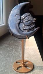 Zilver obsidiaan maan&Santa, Ophalen of Verzenden