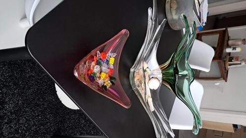 Kristallen schaal van Val Saint Lambert - 3 stuks, Antiek en Kunst, Antiek | Glaswerk en Kristal, Ophalen of Verzenden