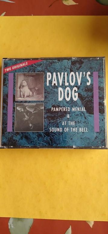 Cd  Pavlov's Dog - Pampered Menial / At the Sound of the bel, Enlèvement ou Envoi, Comme neuf