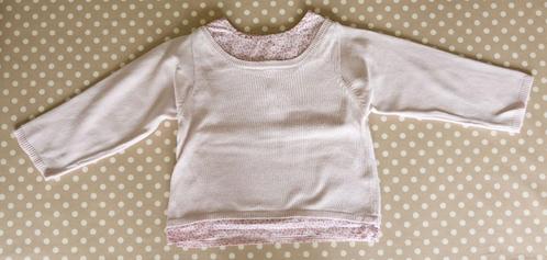 Lichtroze trui Grain de Blé, maat 18M, Kinderen en Baby's, Babykleding | Maat 86, Gebruikt, Meisje, Truitje of Vestje, Ophalen of Verzenden