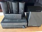Harman Kardon + Yamaha, Audio, Tv en Foto, Home Cinema-sets, 70 watt of meer, Zo goed als nieuw, 5.1-systeem, Overige spelers