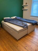 lit ikea, Maison & Meubles, Chambre à coucher | Lits, Comme neuf, Enlèvement, 200 cm, Deux personnes
